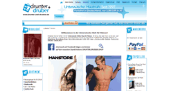Desktop Screenshot of drunter-und-drueber.de